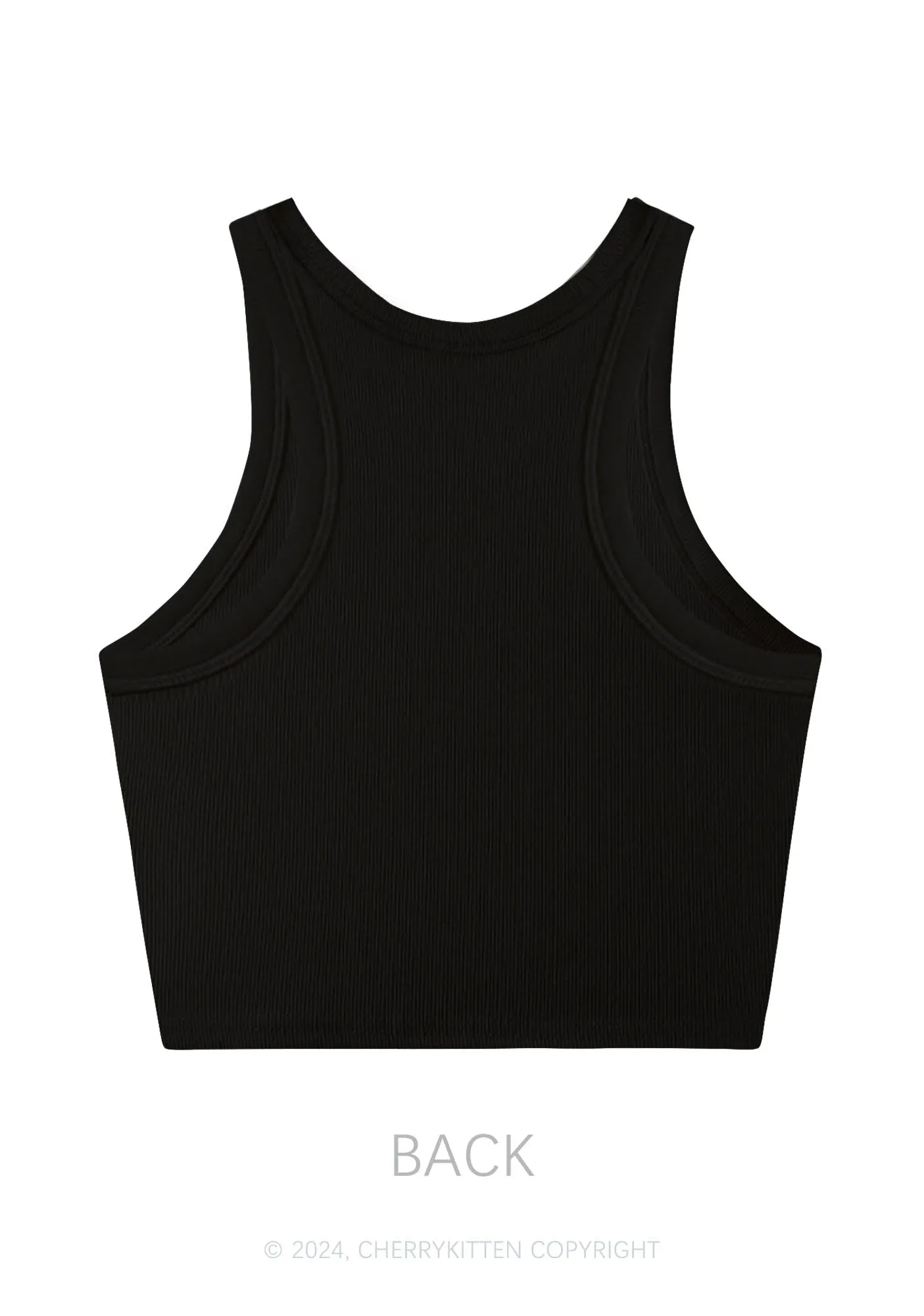 Autistic Artistic Y2K Crop Tank Top Cherrykitten