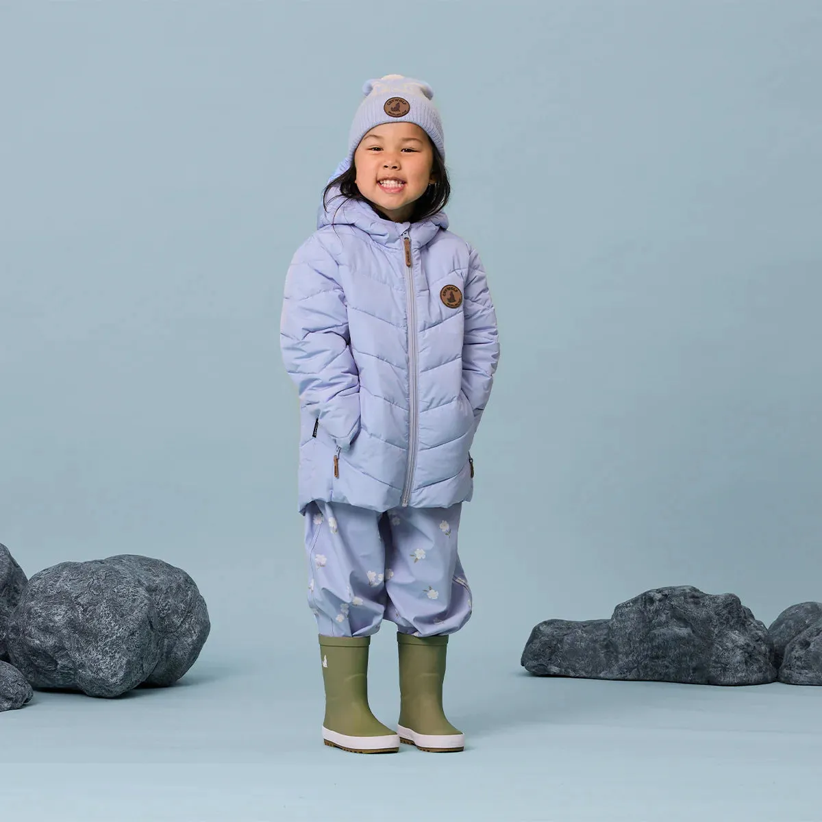 Crywolf Eco-Puffer - Periwinkle