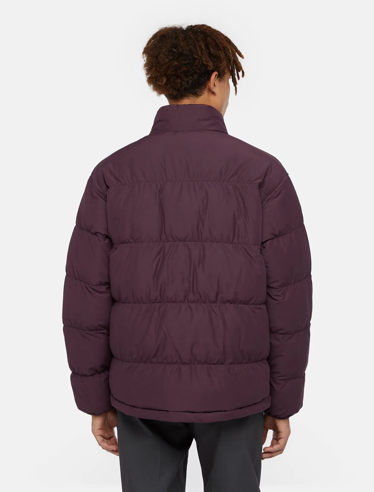 Dickies Men's Scobey Puffer Jacket Plum DK0A4Z34J56