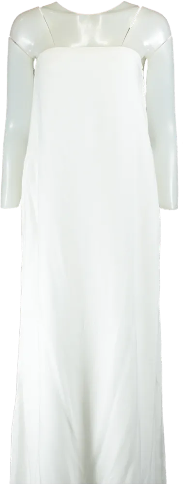 ENVELOPE 1976 White Esmoriz Dress UK XS