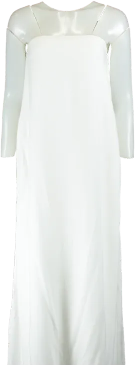 ENVELOPE 1976 White Esmoriz Dress UK XS