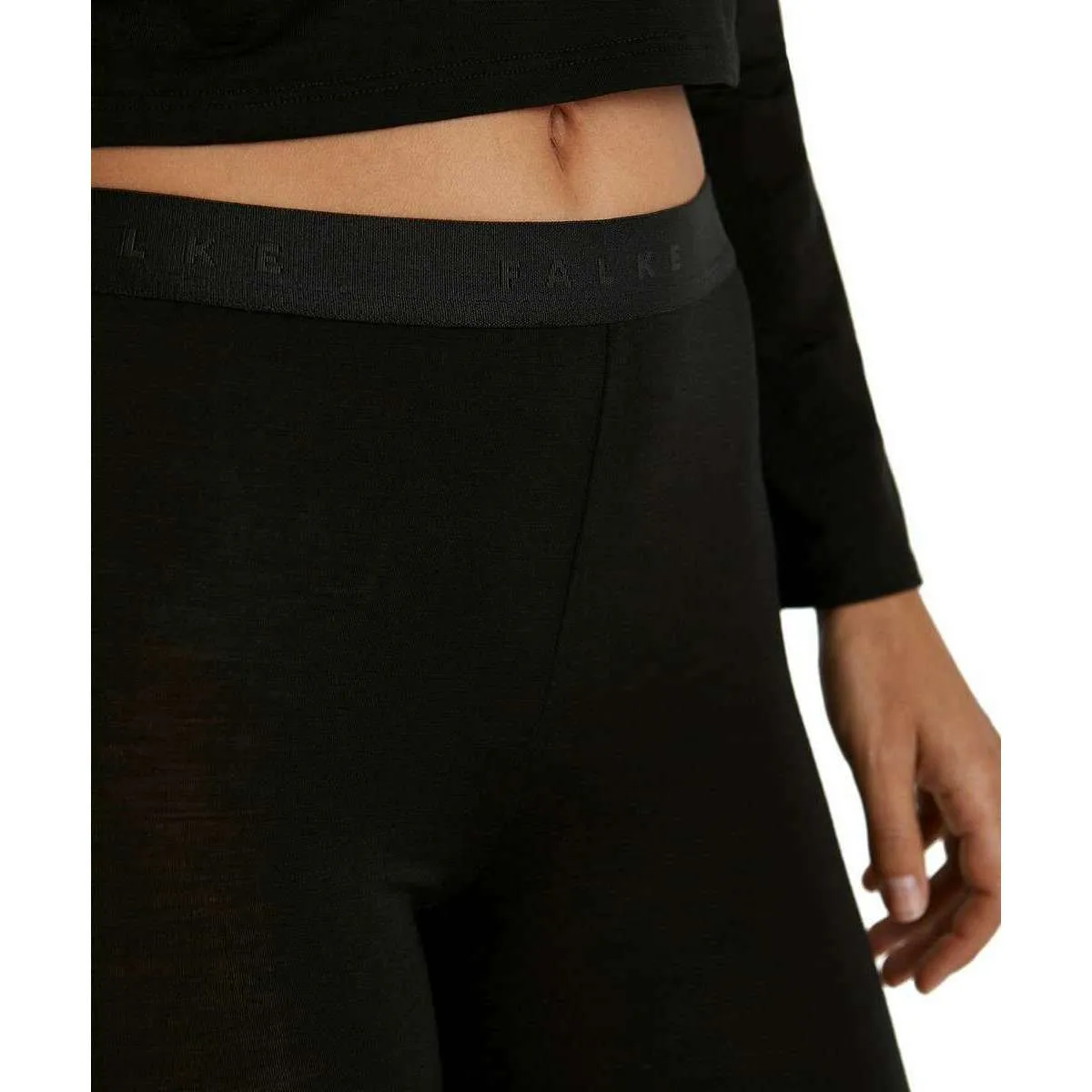 Falke Daily ClimaWool Leggings - Black