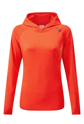 Glace Hooded Womens Top [ME-005993_SAMPLE]