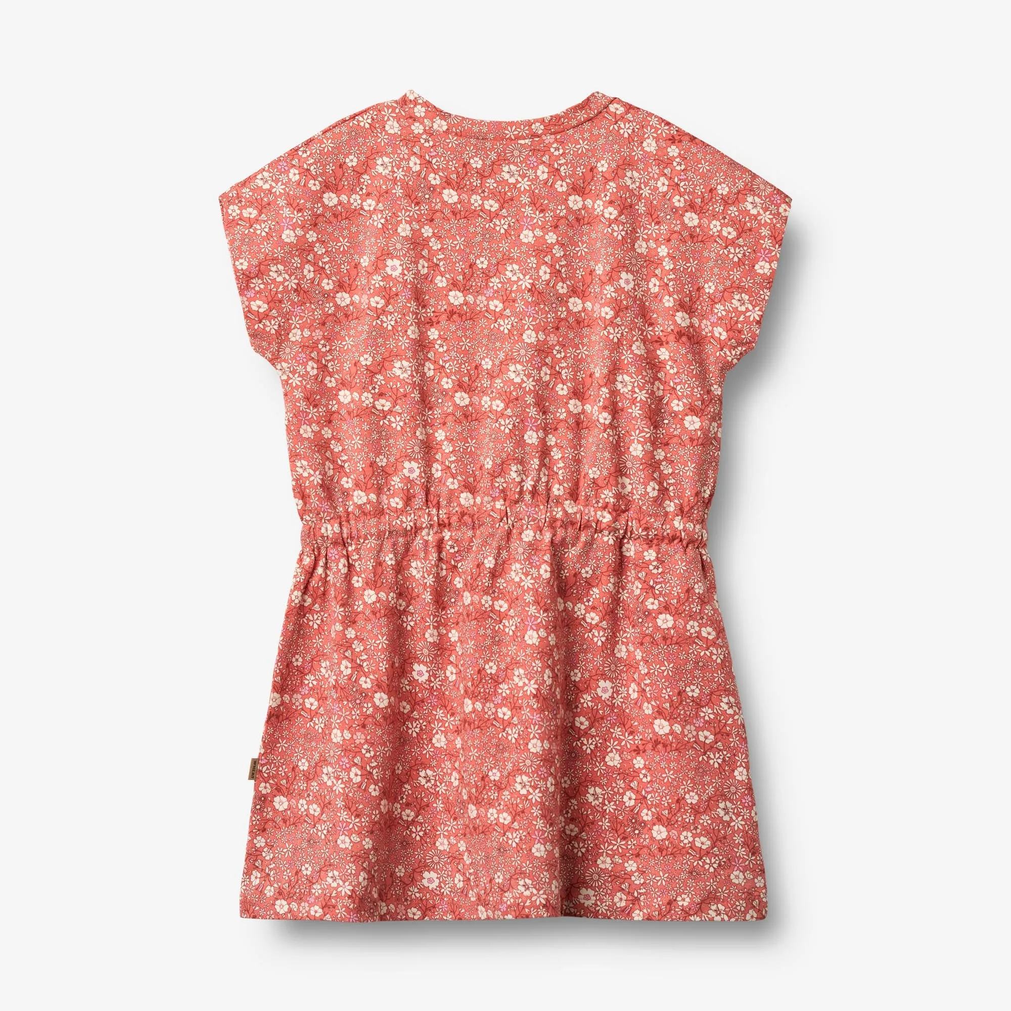 Jersey Dress Maribel - coral flowers