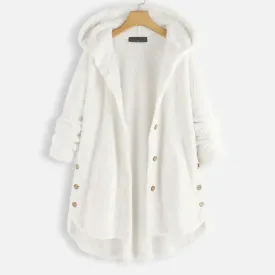 Larissa | The comfortable fleece-lined hooded jacket