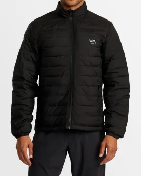 Mens Reversable Packable Puffa Puffer Jacket