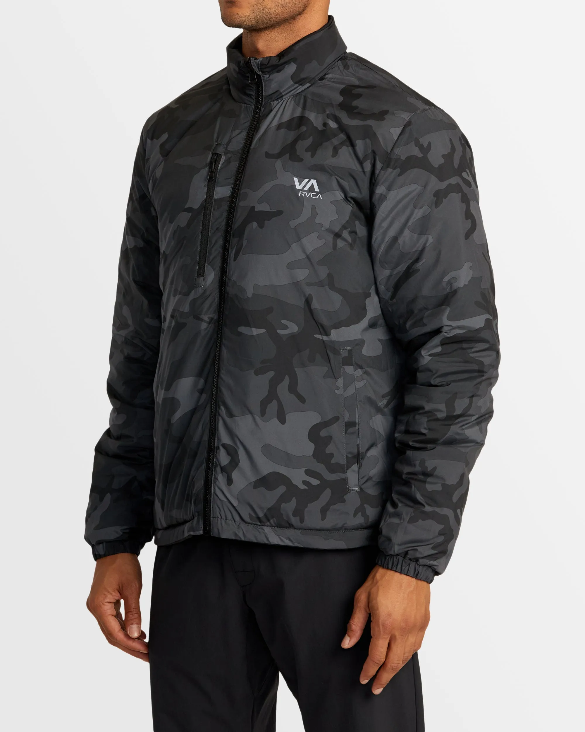 Mens Reversable Packable Puffa Puffer Jacket