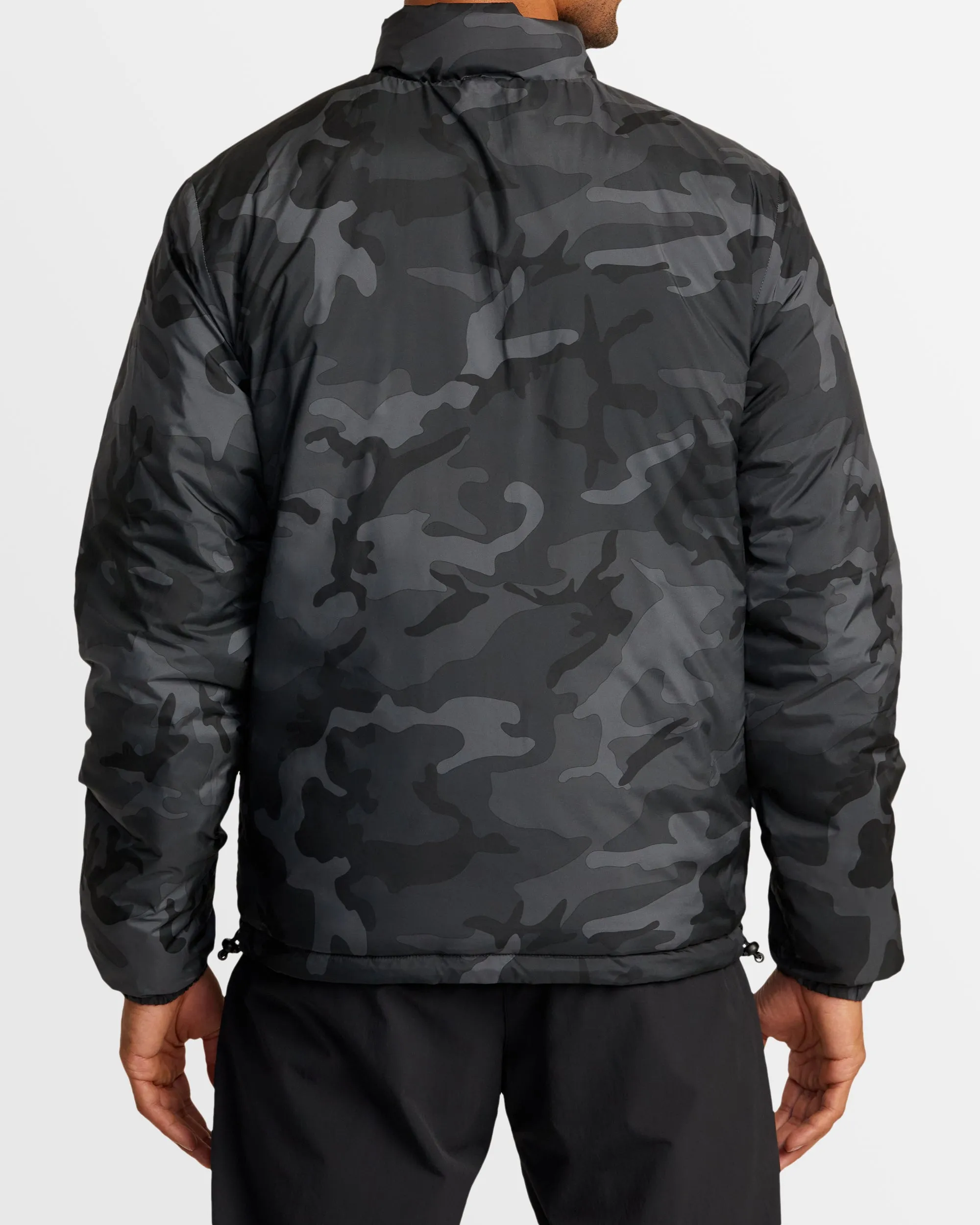 Mens Reversable Packable Puffa Puffer Jacket