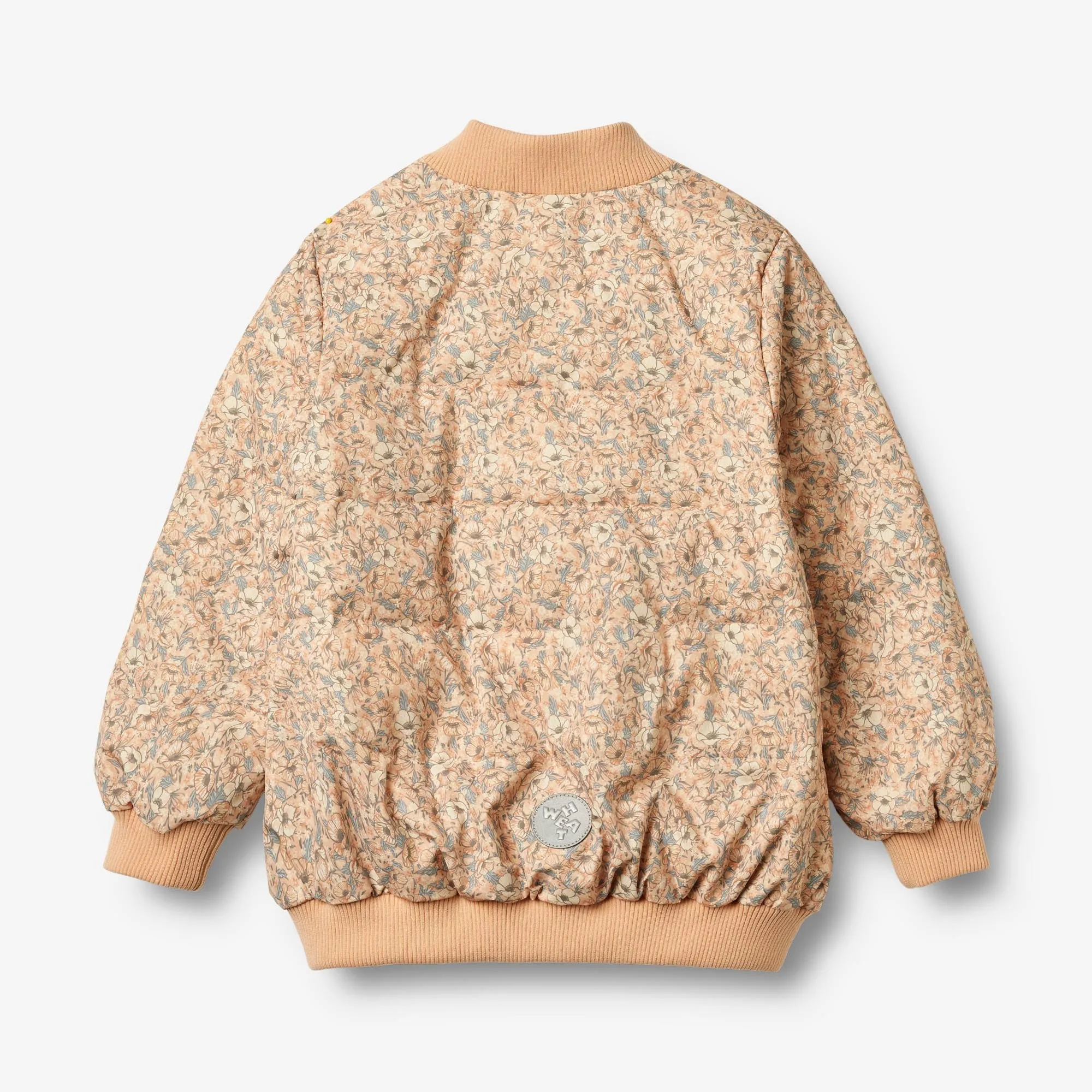 Puffer Jacket Lotte - pink sand flowers