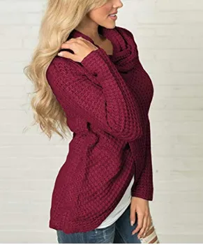 Sadie Sweater - Wine