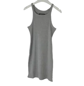 Urban Outfitters Grey Ribbed Mini Dress UK L