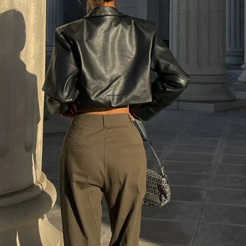Zyvira™ - Cropped Edgy Jacket